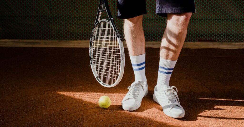 découvrez notre sélection de raquettes de tennis intermédiaires, conçues pour allier puissance et contrôle, idéales pour les joueurs souhaitant améliorer leur jeu tout en profitant d'un excellent rapport qualité-prix.